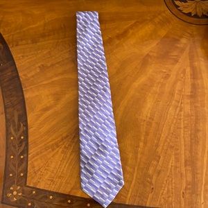 VERSACE purple and white necktie